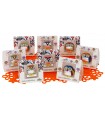 EXPO KIT  GUFETTI BAGUTTA  16 PZ ASSORTITI CONFEZIONATI SINGOLARMENTE CON SCATOLA E BUSTA DA REGALO AK1942
