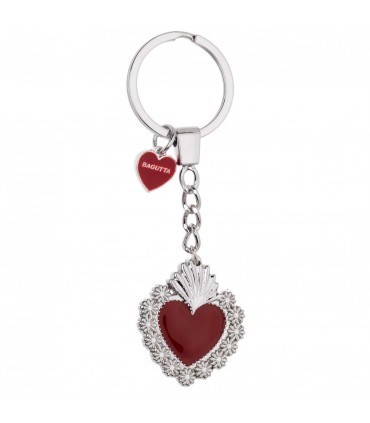 EXPO KIT PORTACHIAVI BAGUTTA SACRO CUORE  16 PZ ASSORTITI CONFEZIONATI SINGOLARMENTE CON SCATOLA E BUSTA DA REGALO AK2232