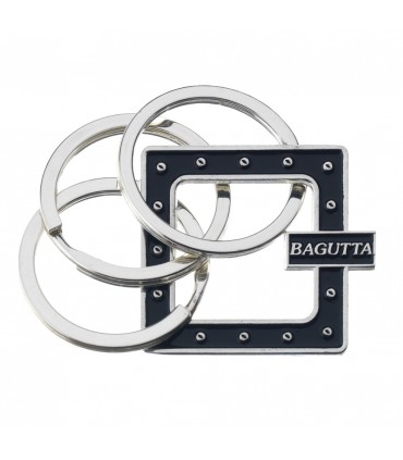 EXPO KIT PORTACHIAVI BAGUTTA SILVER PLATED 12 PZ ASSORTITI CONFEZIONATI SINGOLARMENTE CON SCATOLA E BUSTA DA REGALO AK2177