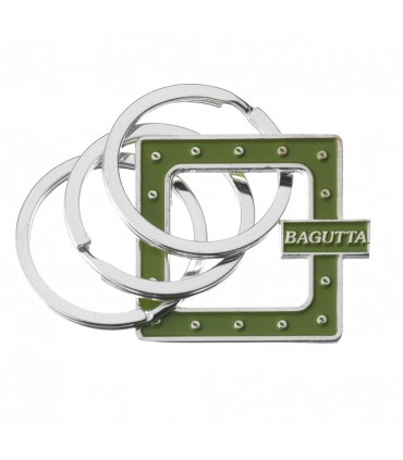 EXPO KIT PORTACHIAVI BAGUTTA SILVER PLATED 12 PZ ASSORTITI CONFEZIONATI SINGOLARMENTE CON SCATOLA E BUSTA DA REGALO AK2177