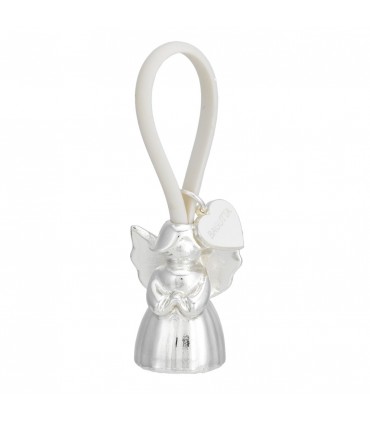 EXPO PORTACHIAVI BAGUTTA ANGELO E GANCIO SILICONE 12 PZ ASSORTITI CONFEZIONATI SINGOLARMENTE CON BUSTA DA REGALO AK2208