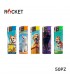 ACCENDINO ELETTRONICO ROCKET CANI E GATTI CONF. 50 PZ ASSORTITI CON 5 FANTASIE