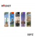 ACCENDINO ELETTRONICO ROCKET TOURIST CONF. 50 PZ ASSORTITI CON 5 FANTASIE