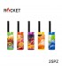 ROCKET MINI ACCENDIGAS ELETTRONICO JULIA FRUITS CONF.DA 25 PZ. ASSORTITI CON 5 GRAFICHE