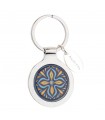 PORTACHIAVI BAGUTTA TONDO MAIOLICA CONFEZIONATO IN SCATOLA E BUSTA DA REGALO 2091-08