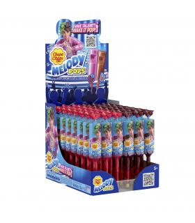 CHUPA CHUPS MELODY POPS GUSTO COCA COLA E FRAGOLA SFUSO CONF. DA 48 PZ.