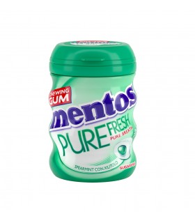 MENTOS GUM PURE FRESH SPEARMINT con xilitolo senza zucchero CONF. 6 barattoli