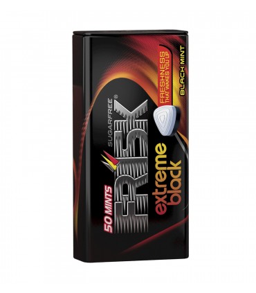 FRISK  BLACKMINT EXTREME SENZA ZUCCHERO ASTUCCIO IN METALLO CONF. DA 12 PZ.