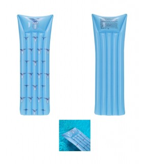 MATERASSINO GONFIABILE IN PVC PER ADULTI E BAMBINI S.S LAZIO MISURA 69 X 183 CM