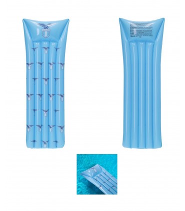 MATERASSINO GONFIABILE IN PVC PER ADULTI E BAMBINI S.S LAZIO MISURA 69 X 183 CM