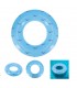 CIAMBELLA GONFIABILE IN PVC PER ADULTI E BAMBINI S.S LAZIO DIAMETRO 80 CM