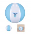 PALLA GONFIABILE DA SPIAGGIA IN PVC BICOLORE PER BAMBINI S.S LAZIO DIAMETRO 40 CM