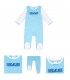 TUTINA MANICA LUNGA 6/9 MESI IN COTONE S.S LAZIO
