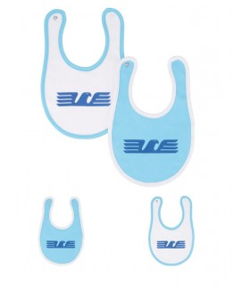 SET CON 2 BAVAGLINI IN COTONE S.S LAZIO TAGLIA UNICA
