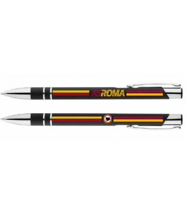 PENNA A SCATTO MOD. CORK CON FUSTO GOMMATO A.S. ROMA