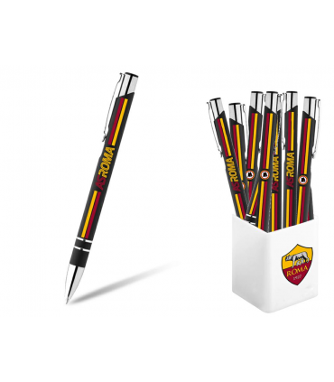 PENNA A SCATTO MOD. CORK CON FUSTO GOMMATO A.S. ROMA