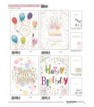 BigliettO MARPIMAR COMPLEANNO con foil oro e rilievo CONF. 12 PZ. ASSORTITI