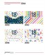 BIGLIETTO MARPIMAR COMPLEANNO 18 ANNI CON FOIL OLOGRAFICO PORTASOLDI CONF. 12 PZ. ASSORTITI