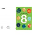 Biglietto Marpimar COMPLEANNO 8 ANNI METAL CON RILIEVO CONF. 6 PZ.