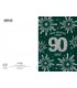 Biglietto Marpimar COMPLEANNO 90 ANNI METAL CON RILIEVO CONF. 6 PZ.