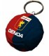 Portachiavi in PVC a Forma di Pallone Genoa F.C. rosso/blu