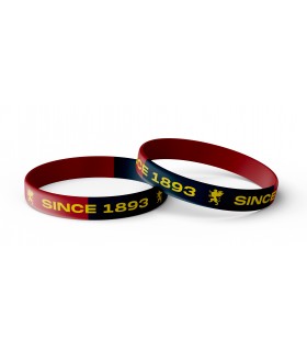Bracciale in Silicone grafica "Since 1893" Genoa F.C.