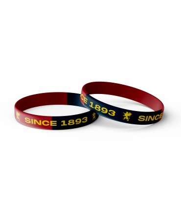 Bracciale in Silicone grafica "Since 1893" Genoa F.C.