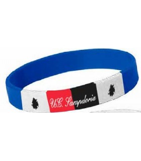 Bracciale in Silicone U.C. Sampdoria blu