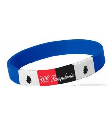 Bracciale in Silicone U.C. Sampdoria blu