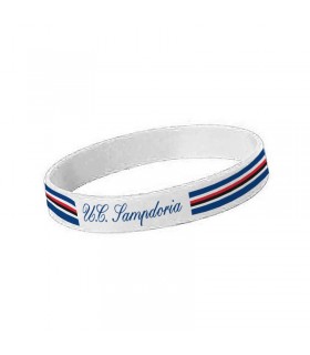 Bracciale in Silicone U.C. Sampdoria bianco