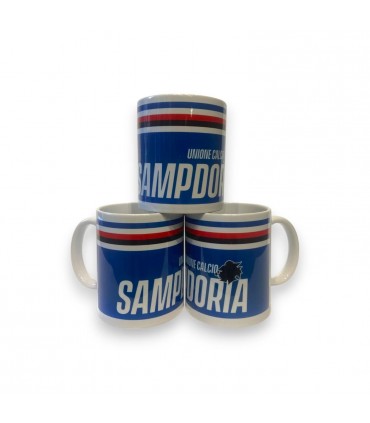 Tazza mug Ceramica con grafica "Bandiera" U.C Sampdoria confezionata in scatola