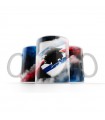 Tazza mug Ceramica con grafica "Smoke " U.C Sampdoria confezionata in scatola