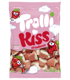 TROLLI KISS FRAGOLA BUSTINA DA 100 GR.