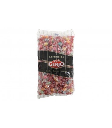 CARAMELLE GERIO PICA PICA  COLORATE AL GUSTO FRUTTA SFUSE BUSTA DA 1 KG CIRCA (260PZ)