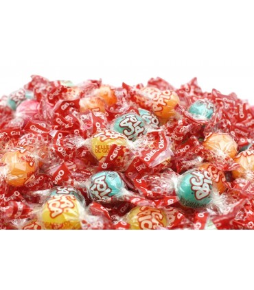 CARAMELLE GERIO PICA PICA  COLORATE AL GUSTO FRUTTA SFUSE BUSTA DA 1 KG CIRCA (260PZ)