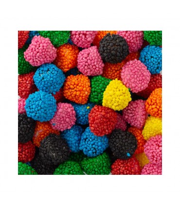 CRUNCHY BURMAN ASTEROIDS ASSORTED CARAMELLA GOMMOSA AL GUSTO DI 7 FRUTTI DIVERSI  BUSTA DA 90GR
