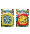 GARA DI PESCA CON 15 PESCI TEOREMA GIOCHI A BATTERIA L. 15 CM.