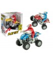 QUAD PLAY CITY CON FUNZIONAMENTO A FRIZIONE con LUCI E SUONI TEOREMA GIOCHI