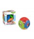 PALLINA COLORATA CON SONAGLIO DIAM. 11 CM  TEOREMA GIOCHI