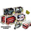 PLAY CITY- VEICOLI IN AZIONE CON SUONI 6 MDL ASSORTITI PILE INCLUSE TEOREMA GIOCHI
