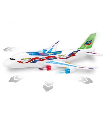 PLAY CITY AEROPLANO GRANDE CON LUCI  SUONI  E MOVIMENTO TEOREMA GIOCHI