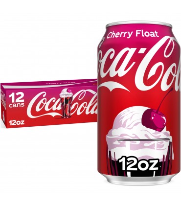 COCA COLA AL GUSTO Cherry FloaT LATTINA DA 330ml CARTONE DA 12 PZ.