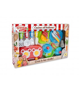 GRANDE CHEF - SET PENTOLINE CON FORNELLO TEOREMA GIOCHI