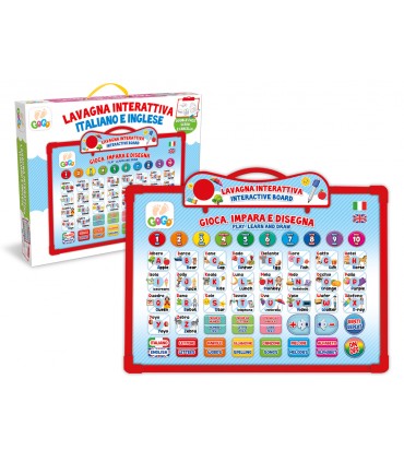 LAVAGNA INTERATTIVA DIDATTICA BILINGUE ITA/ENG TEOREMA GIOCHI