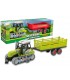 LINEA VERDE TRATTORE CON RIMORCHIO A FRIZIONE TEOREMA GIOCHI DISPONIBILE IN 3 MODELLI