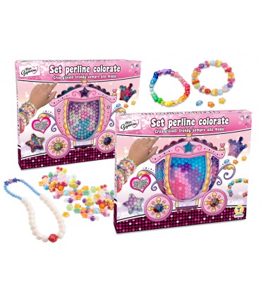 MISS SIGNORINA - SET PERLINE CARROZZA PRINCIPESSA 2 ASS TEOREMA GIOCHI