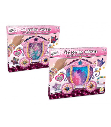 MISS SIGNORINA - SET PERLINE CARROZZA PRINCIPESSA 2 ASS TEOREMA GIOCHI