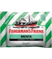 FISHERMAN'S VERDE MENTA SENZA ZUCCHERO BUSTINA DA 25GR CONF. DA 24 PZ.