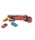 TIR CARGO CON 3 AUTO IN METALLO TEOREMA GIOCHI