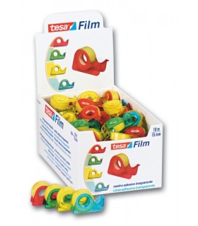 Nastro adesivo Tesa 15x10 con chiocciola conf. da 100 pz.